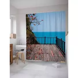 Шторка-занавеска для ванной JOYARTY