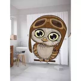 Шторка-занавеска для ванной JOYARTY