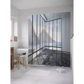 Шторка-занавеска для ванной JOYARTY