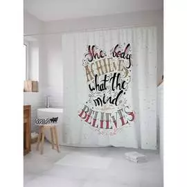 Шторка-занавеска для ванной JOYARTY