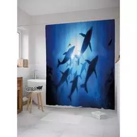 Шторка-занавеска для ванной JOYARTY