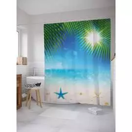 Шторка-занавеска для ванной JOYARTY