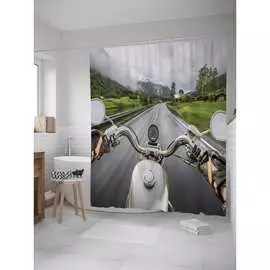 Шторка-занавеска для ванной JOYARTY