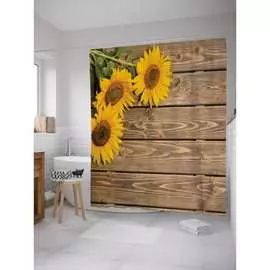 Шторка-занавеска для ванной JOYARTY