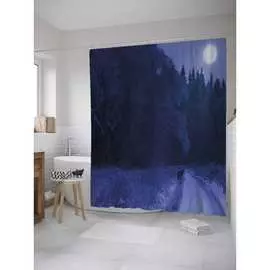 Шторка-занавеска для ванной JOYARTY