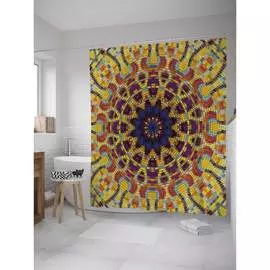 Шторка-занавеска для ванной JOYARTY