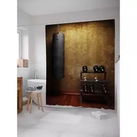 Шторка-занавеска для ванной JOYARTY