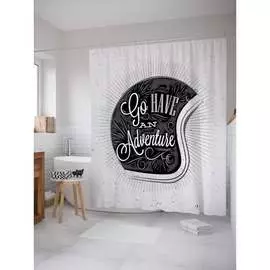 Шторка-занавеска для ванной JOYARTY