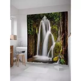 Шторка-занавеска для ванной JOYARTY