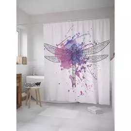 Шторка-занавеска для ванной JOYARTY