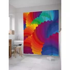 Шторка-занавеска для ванной JOYARTY