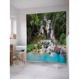 Шторка-занавеска для ванной JOYARTY