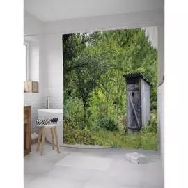 Шторка-занавеска для ванной JOYARTY