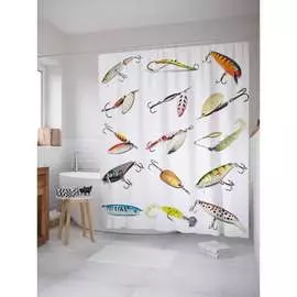 Шторка-занавеска для ванной JOYARTY