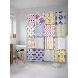 Шторка-занавеска для ванной JOYARTY