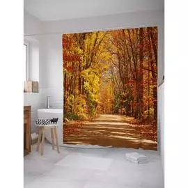 Шторка-занавеска для ванной JOYARTY