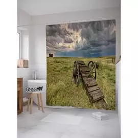 Шторка-занавеска для ванной JOYARTY