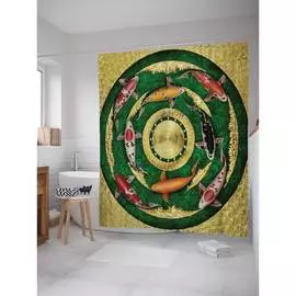 Шторка-занавеска для ванной JOYARTY