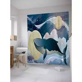 Шторка-занавеска для ванной JOYARTY