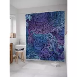 Шторка-занавеска для ванной JOYARTY