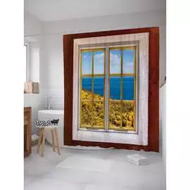 Шторка-занавеска для ванной JOYARTY