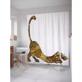 Шторка-занавеска для ванной JOYARTY