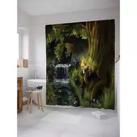 Шторка-занавеска для ванной JOYARTY