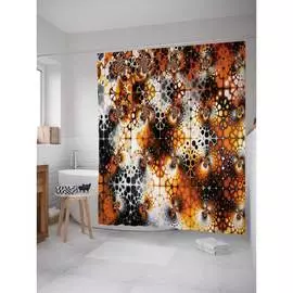 Шторка-занавеска для ванной JOYARTY