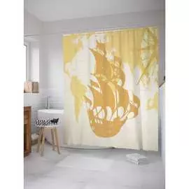Шторка-занавеска для ванной JOYARTY