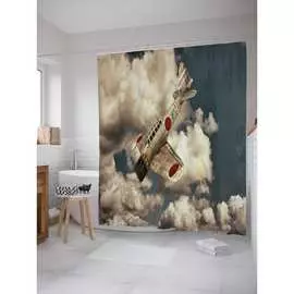 Шторка-занавеска для ванной JOYARTY