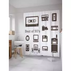 Шторка-занавеска для ванной JOYARTY