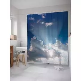 Шторка-занавеска для ванной JOYARTY