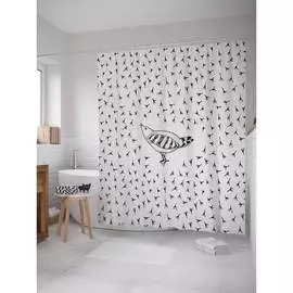 Шторка-занавеска для ванной JOYARTY Птичка счастья sc_71691