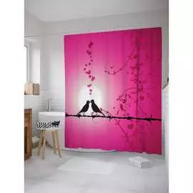 Шторка-занавеска для ванной JOYARTY