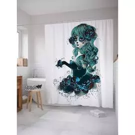 Шторка-занавеска для ванной JOYARTY