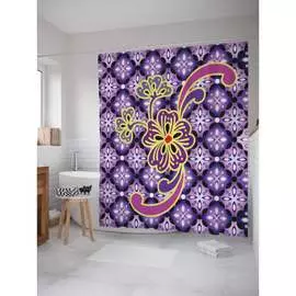 Шторка-занавеска для ванной JOYARTY