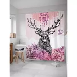 Шторка-занавеска для ванной JOYARTY