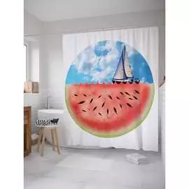 Шторка-занавеска для ванной JOYARTY