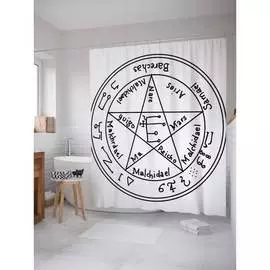 Шторка-занавеска для ванной JOYARTY