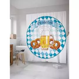 Шторка-занавеска для ванной JOYARTY