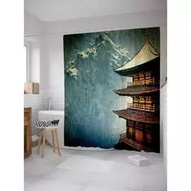 Шторка-занавеска для ванной JOYARTY