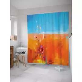 Шторка-занавеска для ванной JOYARTY