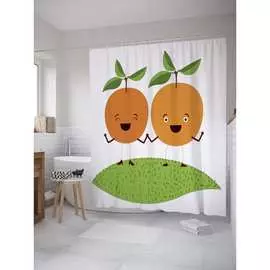 Шторка-занавеска для ванной JOYARTY