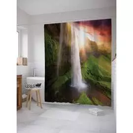 Шторка-занавеска для ванной JOYARTY