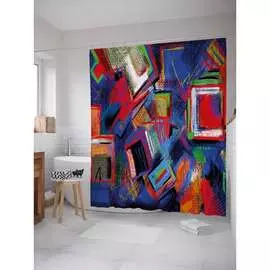 Шторка-занавеска для ванной JOYARTY