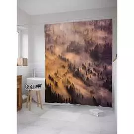 Шторка-занавеска для ванной JOYARTY