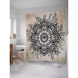 Шторка-занавеска для ванной JOYARTY