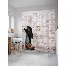 Шторка-занавеска для ванной JOYARTY