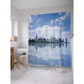 Шторка-занавеска для ванной JOYARTY