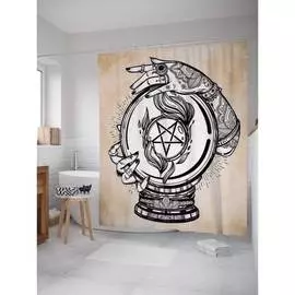 Шторка-занавеска для ванной JOYARTY